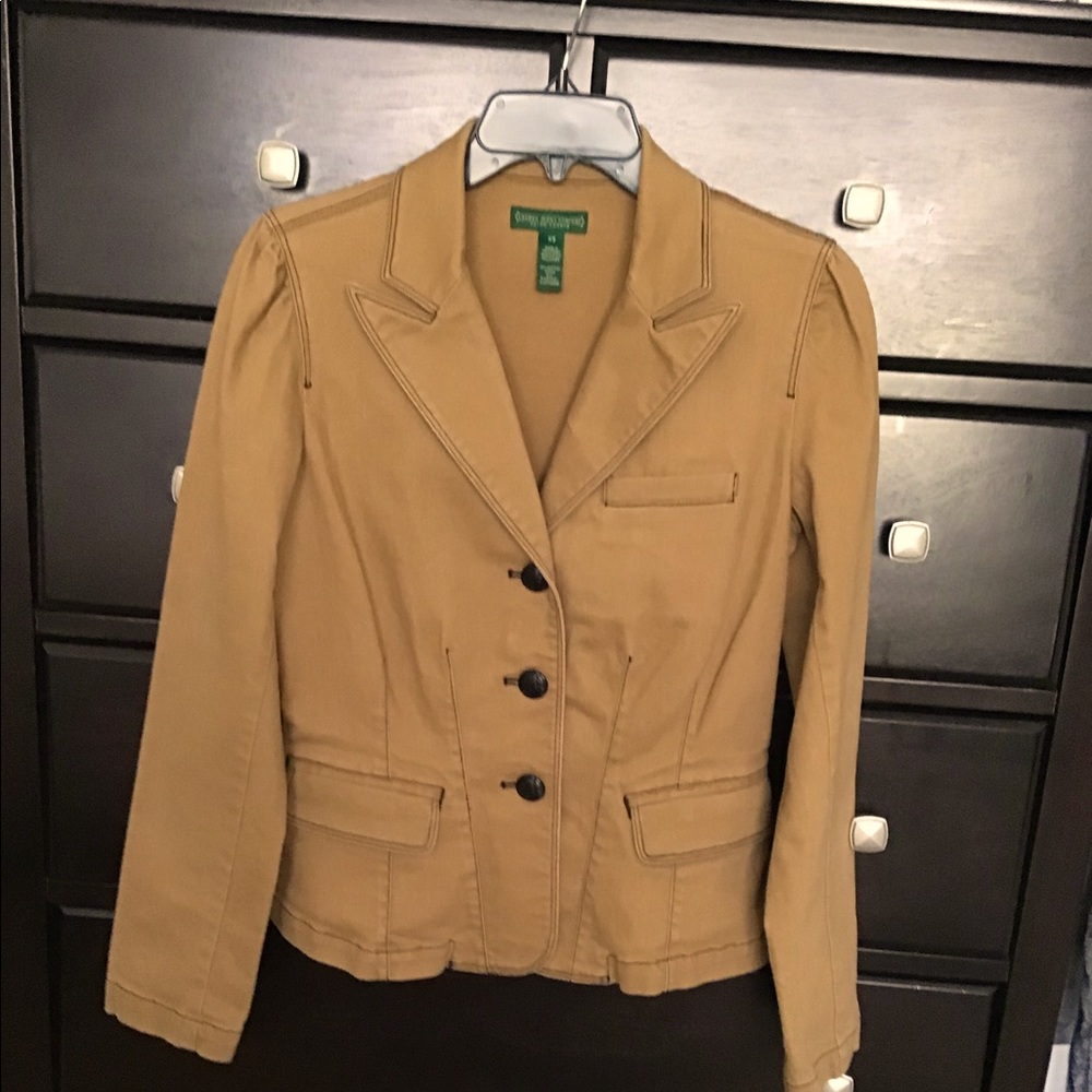 Ralph Lauren Jeans Co. Casual Jacket/Blazer size XS, Very Cute!